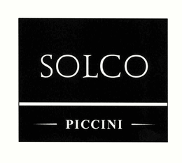 SOLCO PICCINI trademark
