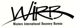 WIRB WESTERN INTERNATIONAL RECOVERY BUREAU trademark