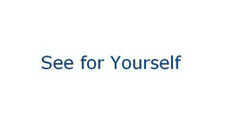 SEE FOR YOURSELF trademark