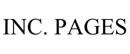 INC. PAGES trademark