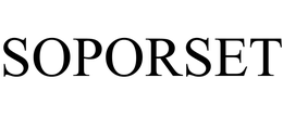 SOPORSET trademark