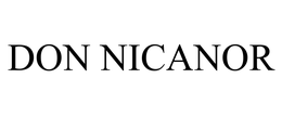 DON NICANOR trademark