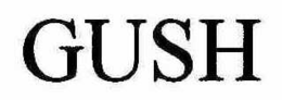 GUSH trademark