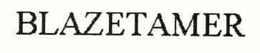 BLAZETAMER trademark