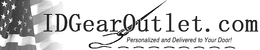 IDGEAROUTLET.COM PERSONALIZED AND DELIVERED TO YOUR DOOR! trademark