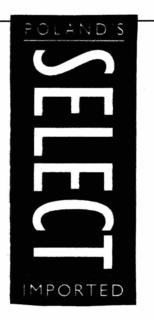 POLAND'S SELECT IMPORTED trademark