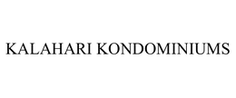 KALAHARI KONDOMINIUMS trademark