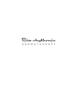 BIO-RHYTHMIX AROMATHERAPY trademark
