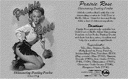 PRAIRE ROSE SHIMMERING DUSTING POWDER trademark