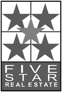 FIVE STAR REAL ESTATE trademark