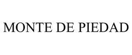 MONTE DE PIEDAD trademark