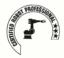CERTIFIED ROBOT PROFESSIONAL trademark