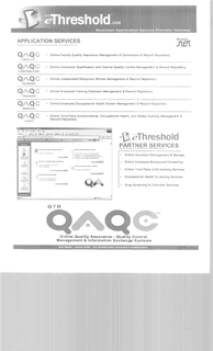 QAQC TRAINING trademark