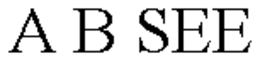 A B SEE trademark