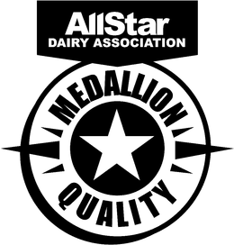 ALLSTAR DAIRY ASSOCIATION MEDALLION QUALITY trademark