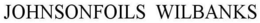 JOHNSONFOILS WILBANKS trademark