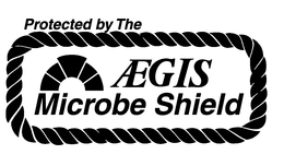 PROTECTED BY THE AEGIS MICROBE SHIELD trademark