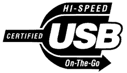 HI-SPEED CERTIFIED USB ON-THE-GO trademark