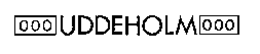UDDEHOLM trademark