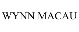WYNN MACAU trademark
