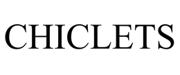 CHICLETS trademark