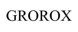 GROROX trademark