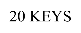 20 KEYS trademark
