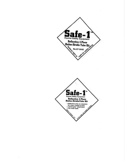 SAFE-1 EQUINE SAFETY EQUIPMENT trademark