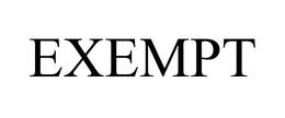 EXEMPT trademark