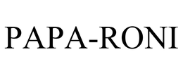 PAPA-RONI trademark