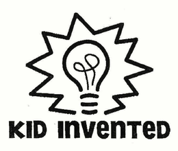 KID INVENTED trademark