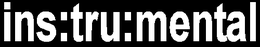 INS:TRU:MENTAL trademark