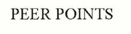 PEER POINTS trademark