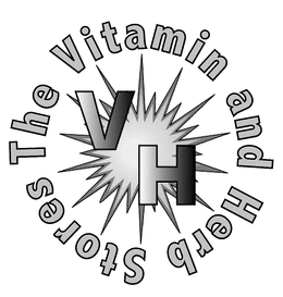 VH THE VITAMIN AND HERB STORES trademark