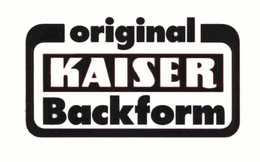 ORIGINAL KAISER BACKFORM trademark