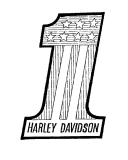 1 HARLEY DAVIDSON trademark