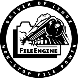 FILEENGINE DRIVEN BY LINUX NON-STOP FILE POWER trademark