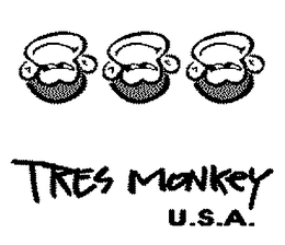 TRES MONKEY U.S.A. trademark