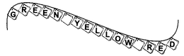 GREEN YELLOW RED trademark
