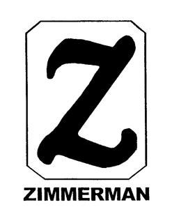 Z ZIMMERMAN trademark