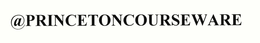 @PRINCETONCOURSEWARE trademark