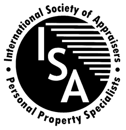 ISA INTERNATIONAL SOCIETY OF APPRAISERS PERSONAL PROPERTY SPECIALISTS trademark