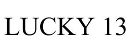 LUCKY 13 trademark