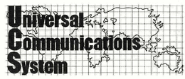 UNIVERSAL COMMUNICATIONS SYSTEM trademark
