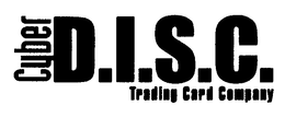 CYBER D.I.S.C. TRADING CARD COMPANY trademark