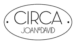CIRCA JOAN & DAVID trademark