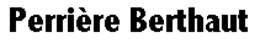 PERRIÈRE BERTHAUT trademark