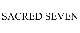 SACRED SEVEN trademark
