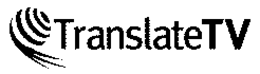 TRANSLATE TV trademark