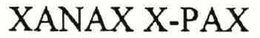 XANAX X-PAX trademark